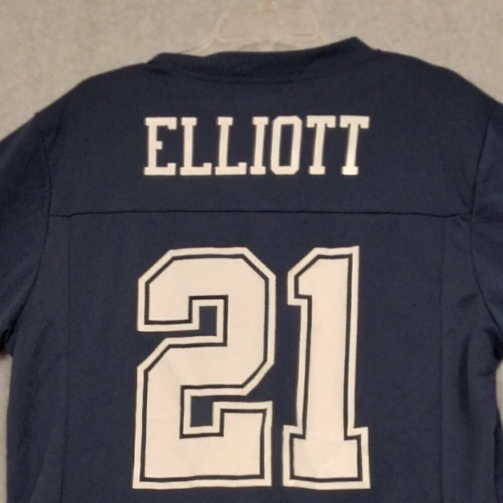 NFL Dallas Cowboys #21 E Elliott Football Jersey | Size M - Picture 6 of 9